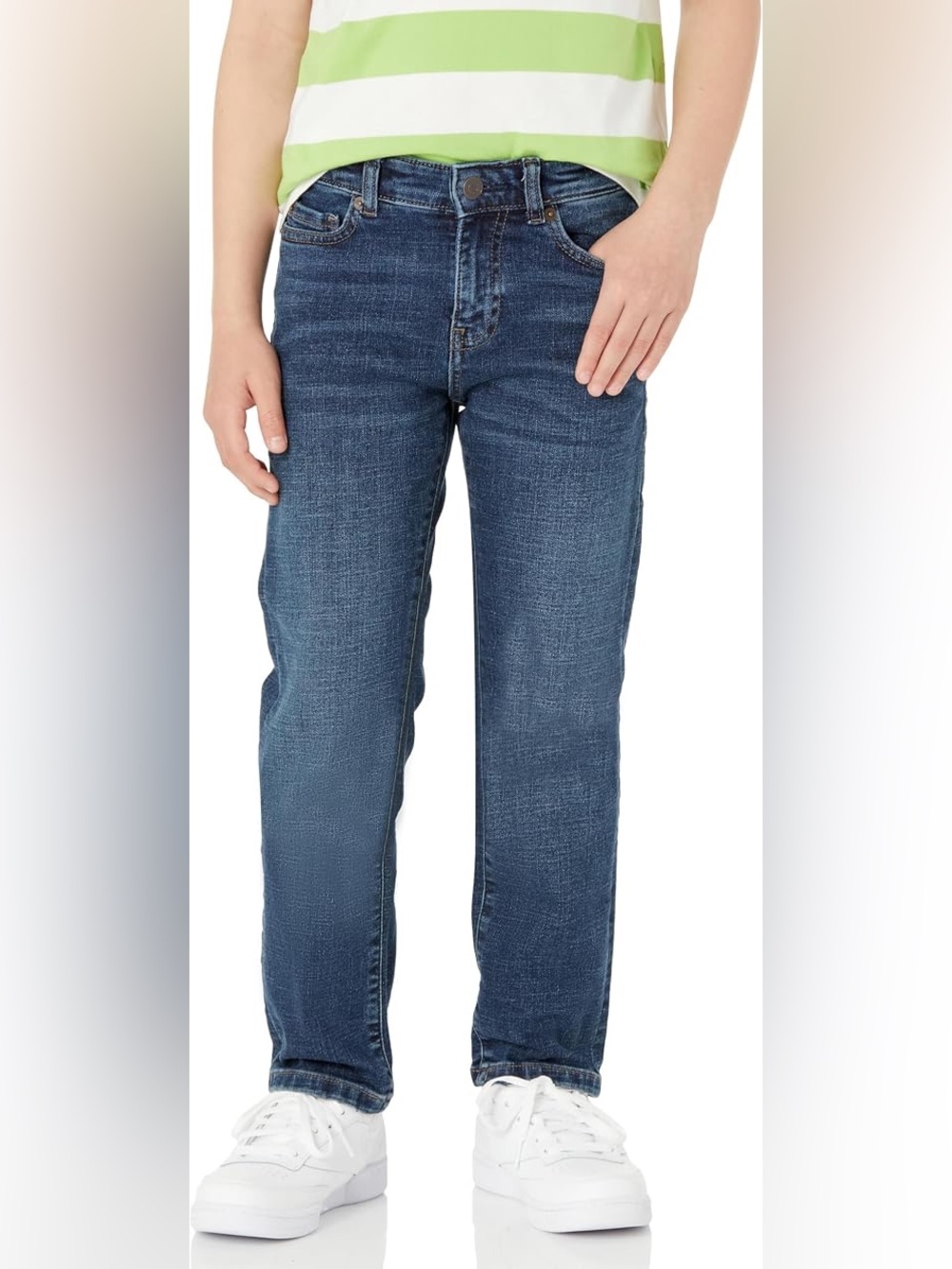 Boys' Regular Straight-Fit Jeans, 14